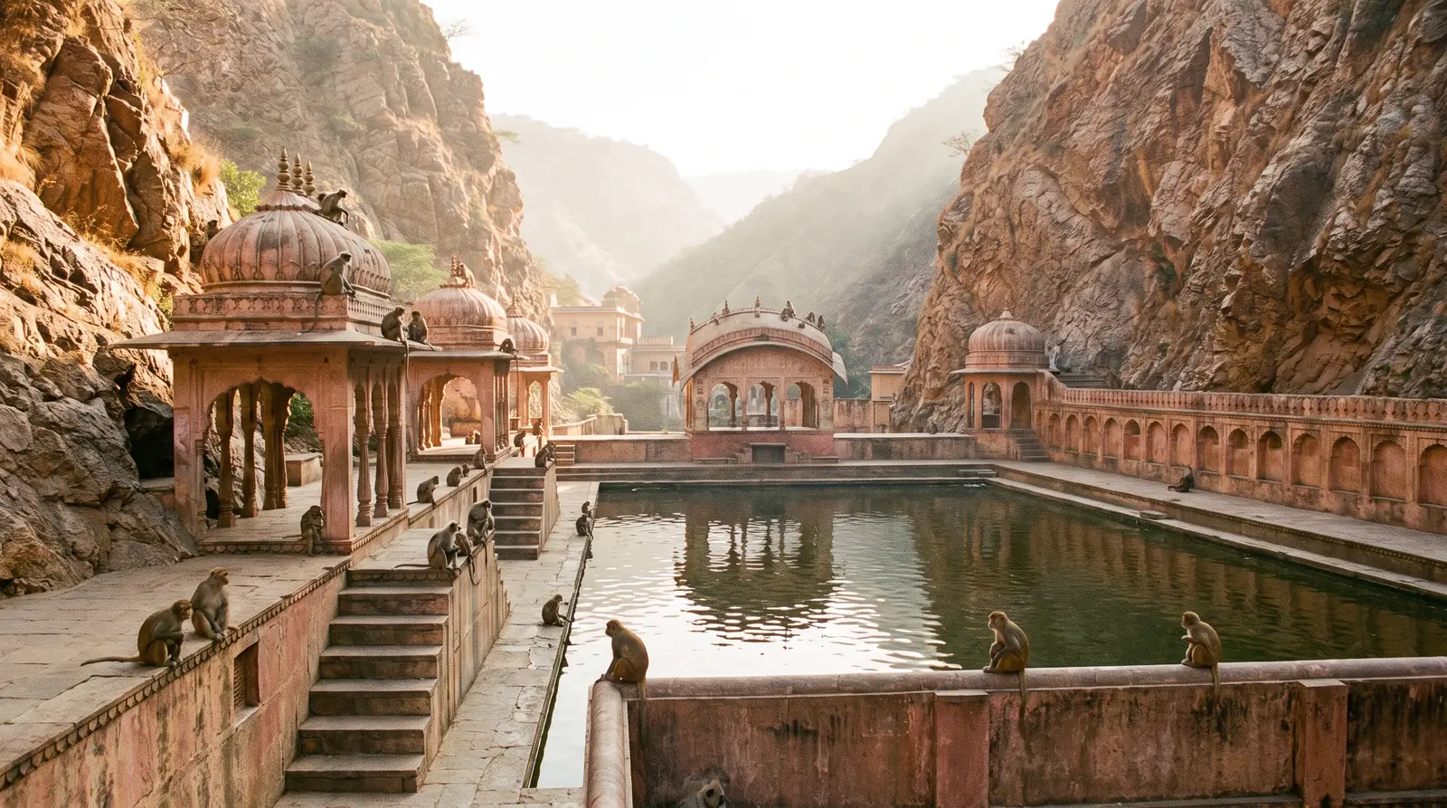 Galta Ji — the Monkey Temple